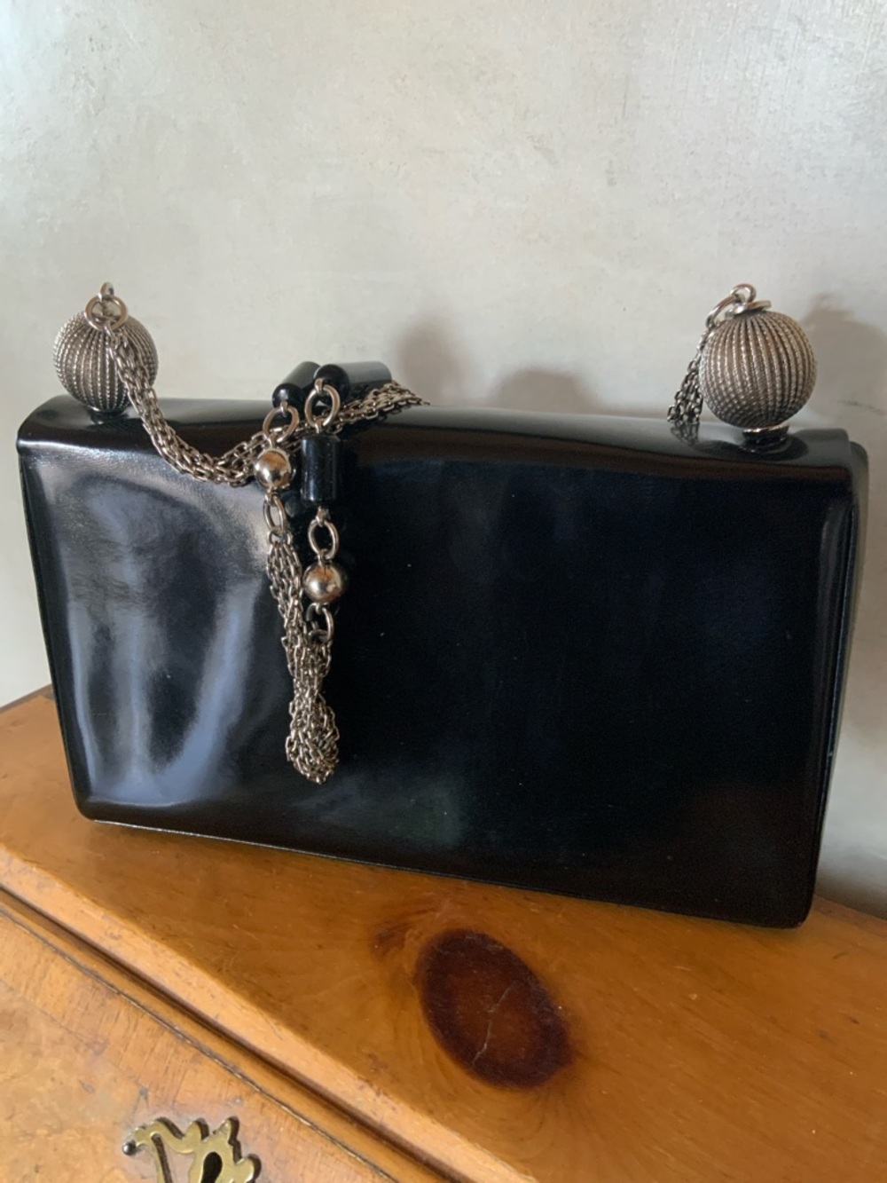 Cesare Piccini x Charles Jourdan Vintage Patent Shoulder Bag - Picture 5 of 16